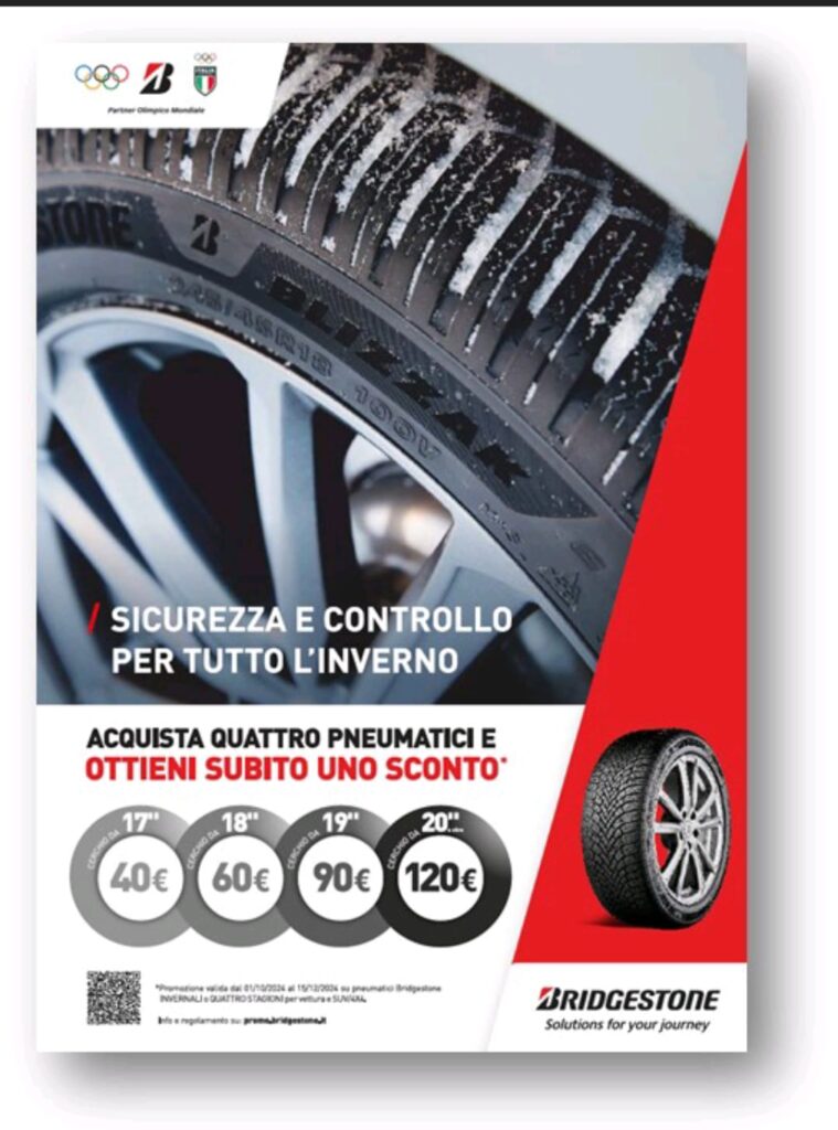 PROMO BRIDGESTONE VETTURA